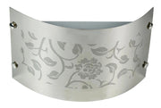 Applique Aluno 1xE14 cromata in metallo Candellux