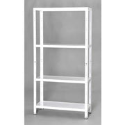 Kit scaffale 4 ripiani 75x30x145 cm