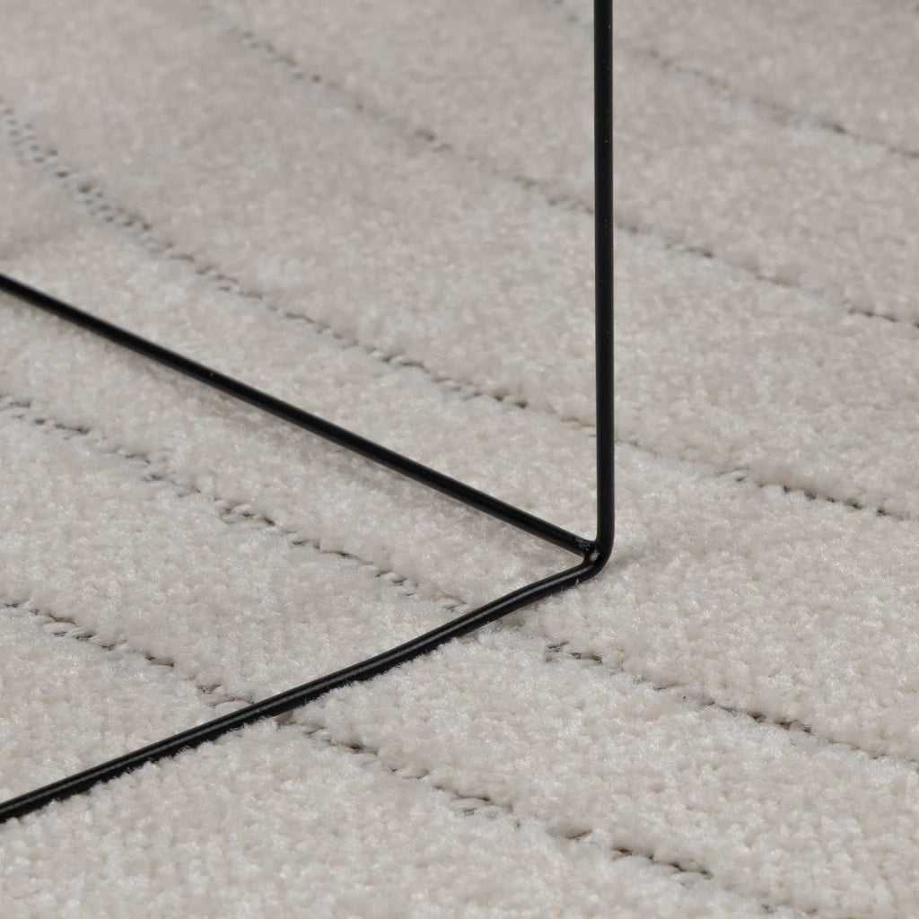 Tappeti per area Quadrato PALMERAS Crema 240 x 240 cm