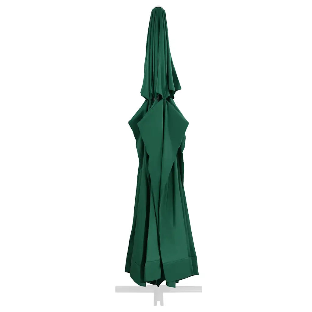 Telo di Ricambio per Ombrellone Verde 610 cm 312547