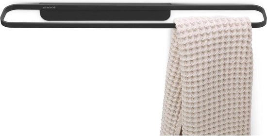 Organizzatore per la Bagno - Tieni asciugamani fino a 2 kg - Resistente alla corrosione - Incluso materiale di fissaggio - Mineral Infinite Grey