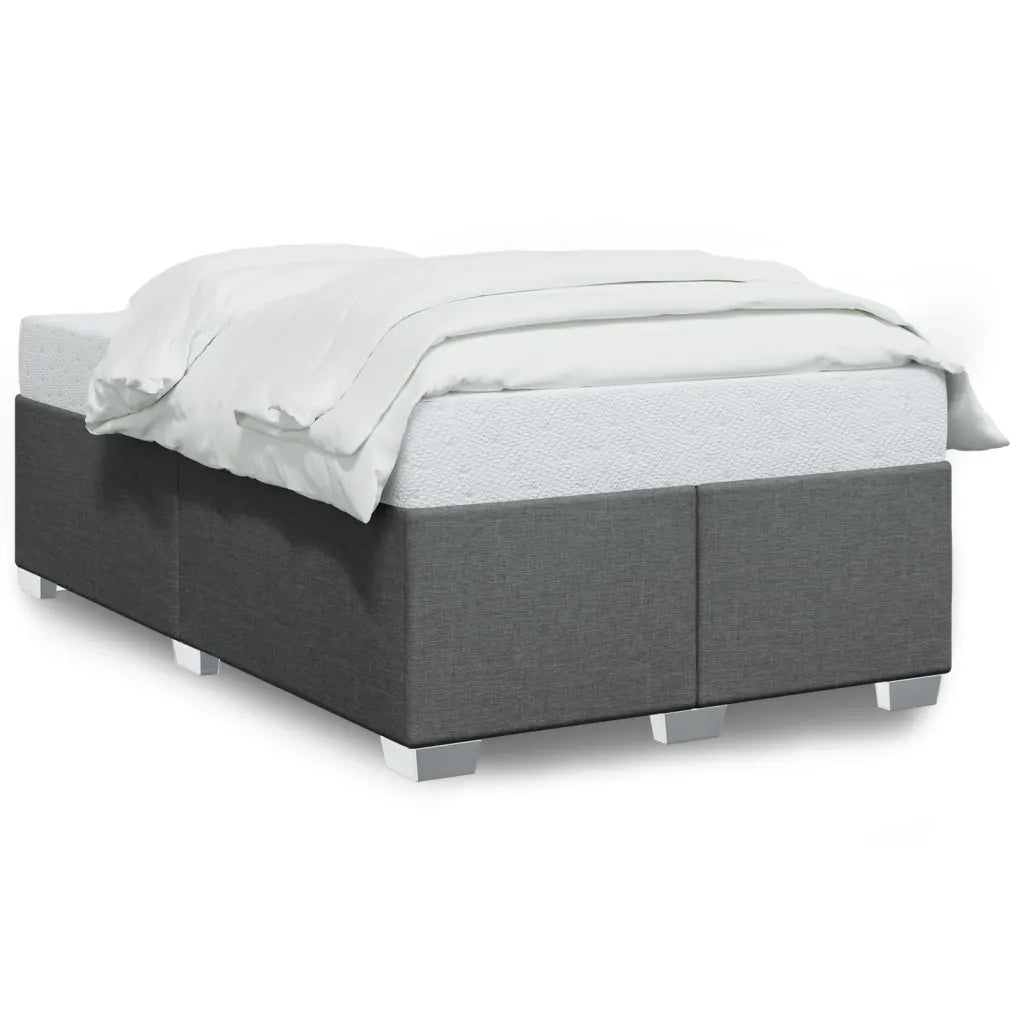 Giroletto senza Materasso Grigio Scuro 120x190 cm in Tessuto