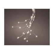 Micro LED a grappolo x albero arg/bianco caldo 240cm 8Funz OUT