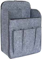 Organizzatore per Borsa con Cerniera, Tas Organizer per Borsa Grande Grigio Scuro