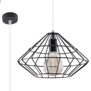 Lampada a sospensione UMBERTO nero
