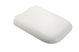 Sedile in termoindurente con cerniere inox con alette adattabile a serie conca e altri modelli