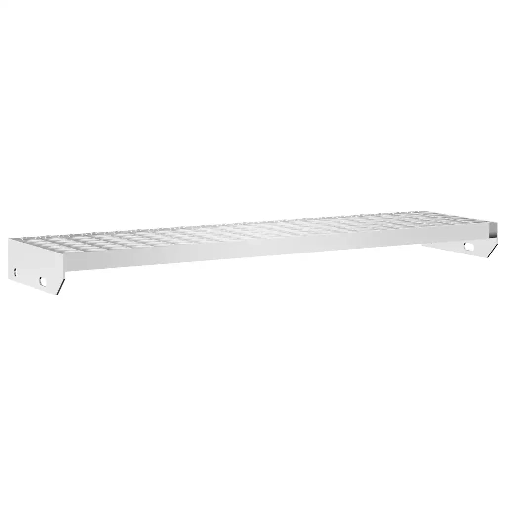 Gradino in Griglia 90x24x7 cm Acciaio Zincato 155685