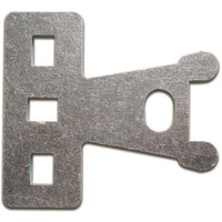 portalucchetto piano verticale acciaio zincato mm 8x110 cod:ferx.96546