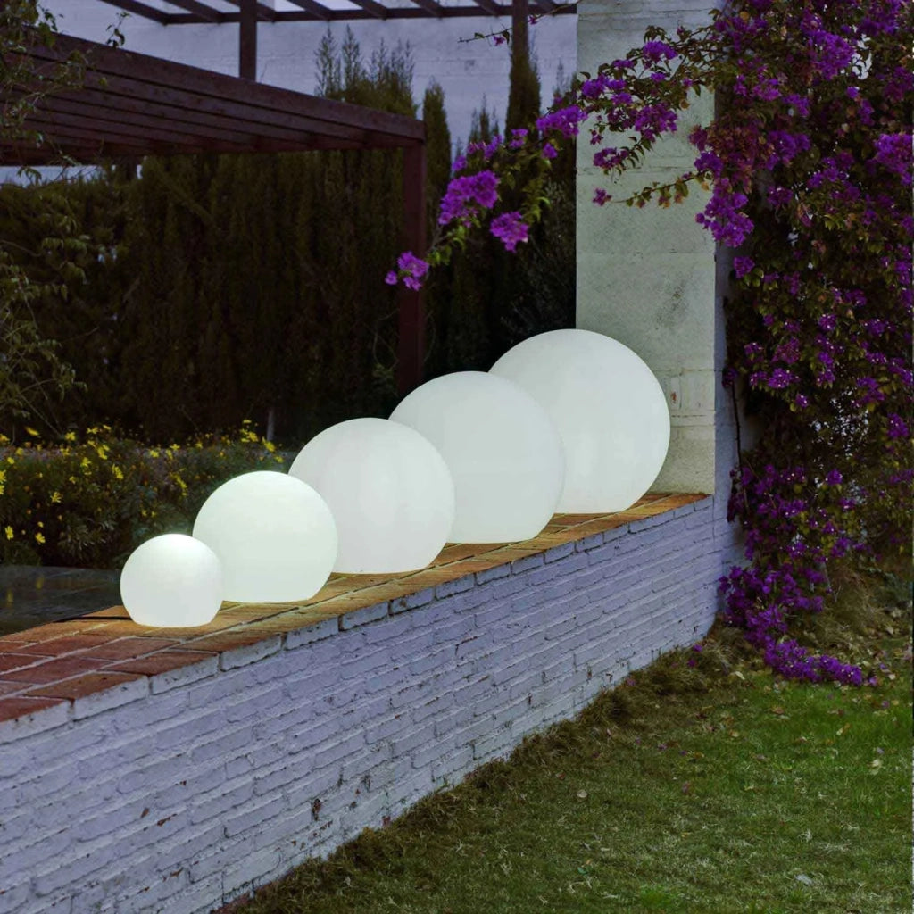 LÚZETE - LAMPADA SFERICA DA ESTERNO BULY 50 CAVO A LUCE FREDDA