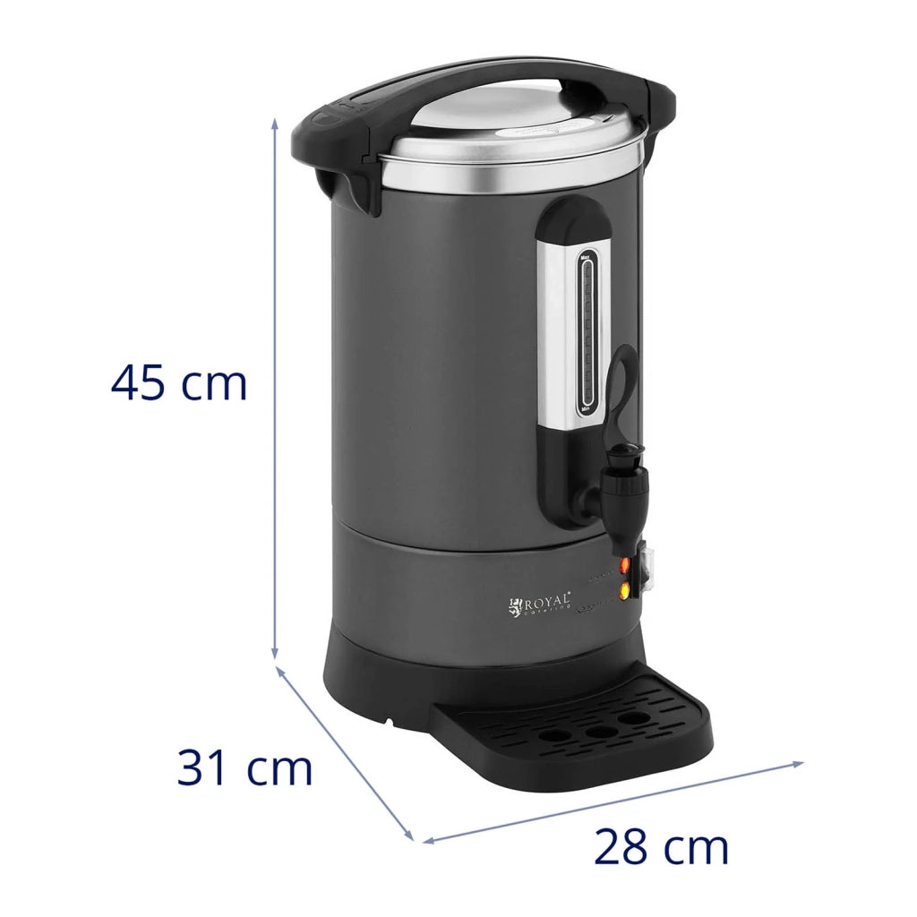 Macchina da caffè filtro percolatore elettrico professionale 6 litri acciaio inox 14_0004681