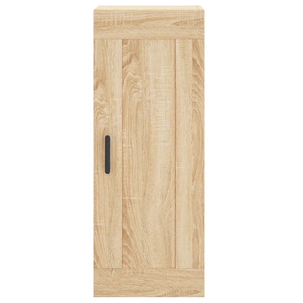 vidaXL Mobile a Parete Rovere Sonoma 34,5x34x90 cm Legno Multistrato