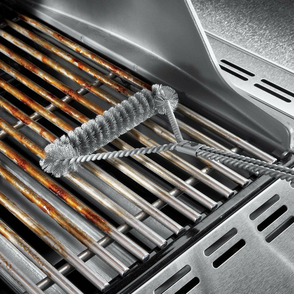Spazzola grande a T per Barbecue Griglie Weber 6493 Accessori BBQ Pulizia Grill