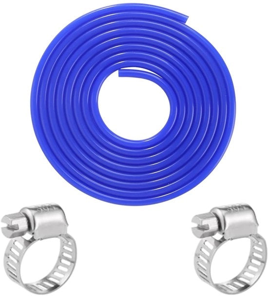 Seringa di aspirazione 3 mm - Seringa in silicone - Seringa di pressione - Flessibile - 5 Metri - Resistente al calore e alla corrosione