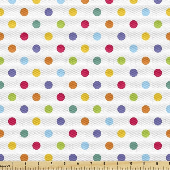 Geometrie a strisce pastello per metro, alta qualità rivestimento per accessori domestici, 10 m (148 x 1000 cm), multicolore bianco