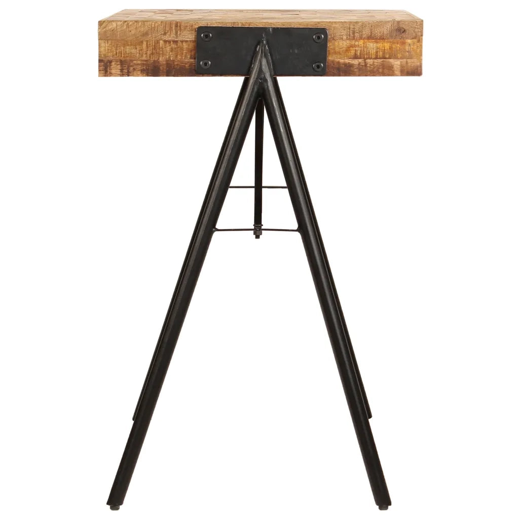 Scrittoio in Legno Massello di Mango 118x50x75 cm 246338