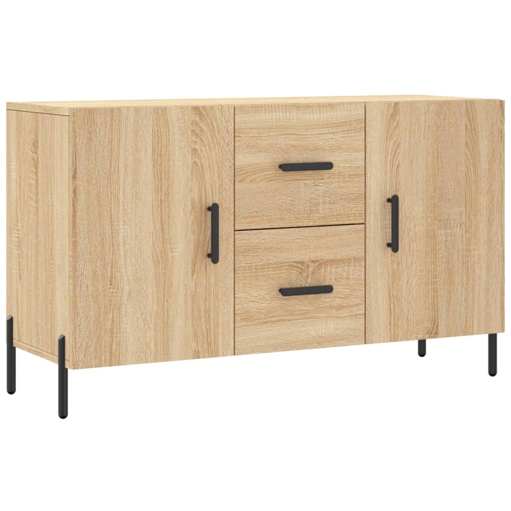 Buffet credenza cassettiera armadio mobile contenitore organizer cucina soggiorno rovere Sonoma 100 x 36 x 60 cm legno ingegnerizzato marrone 02_0031465
