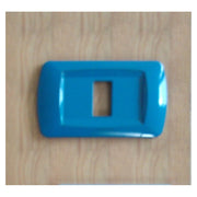 Trade Shop - Placchette Placche In Abs Serie Magic Bticino Compatibili Placca Copriprese Fori - Blu Cielo -3 Fori     -