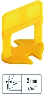 Raimondi BASE LIVELLANTE CON FERITOIA PER CUNEO H mm. 12  fuga mm. 2,0 - 500 pz.