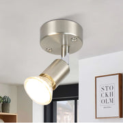 ZMH Faretto da soffitto moderni 1 fiamma GU10 con lampadina inclusa