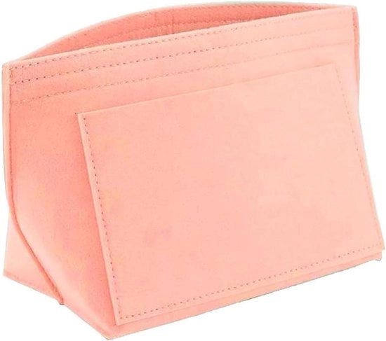 Organizzatore di Borsa a Mano Plus in Rosa con Multi Tasche | Borsa a Tote Organizzatore 26x13x20 cm