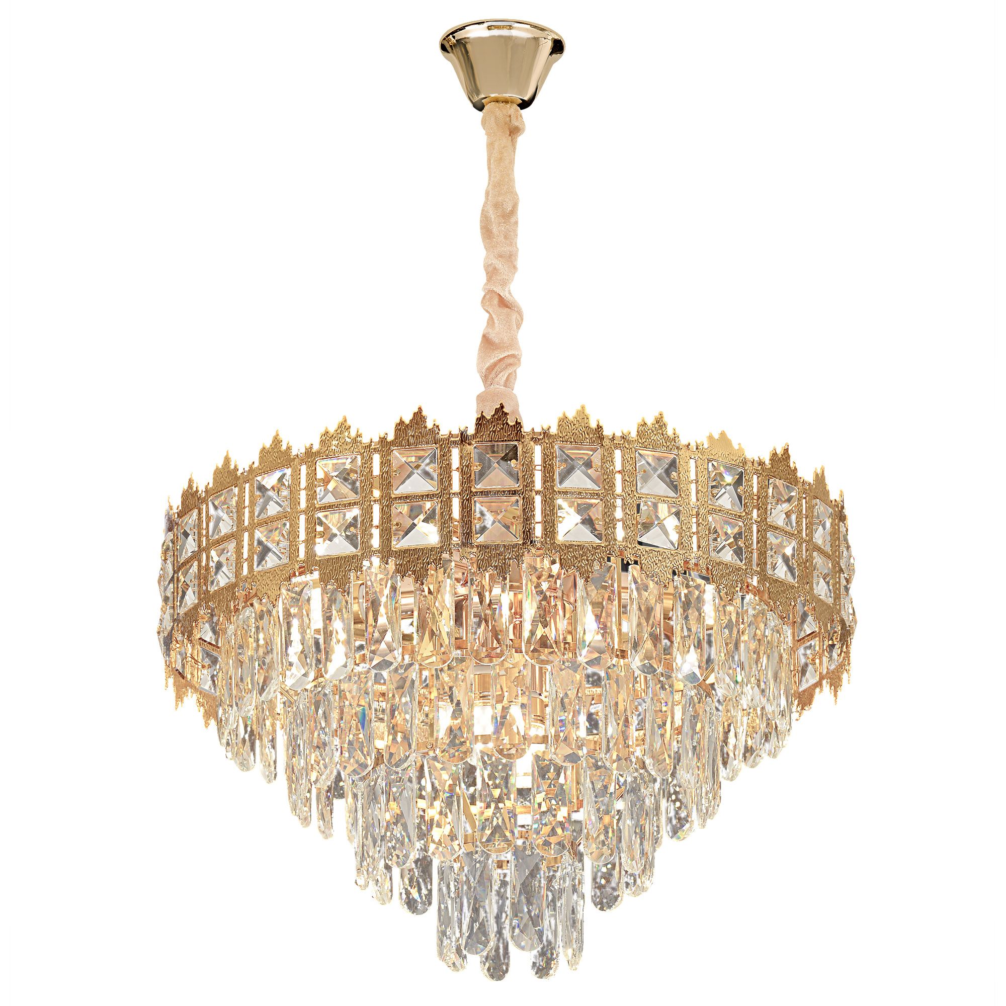 Lampada Cristal G049-cp 60cm