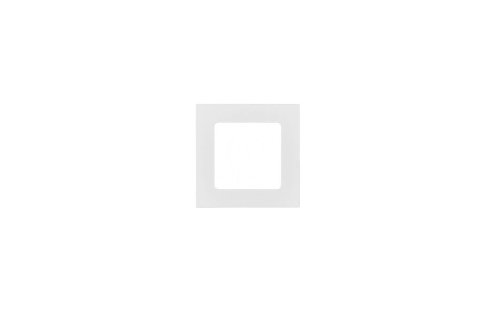 Plafoniera incasso LED 4W bianca quadrata KIBO Trio