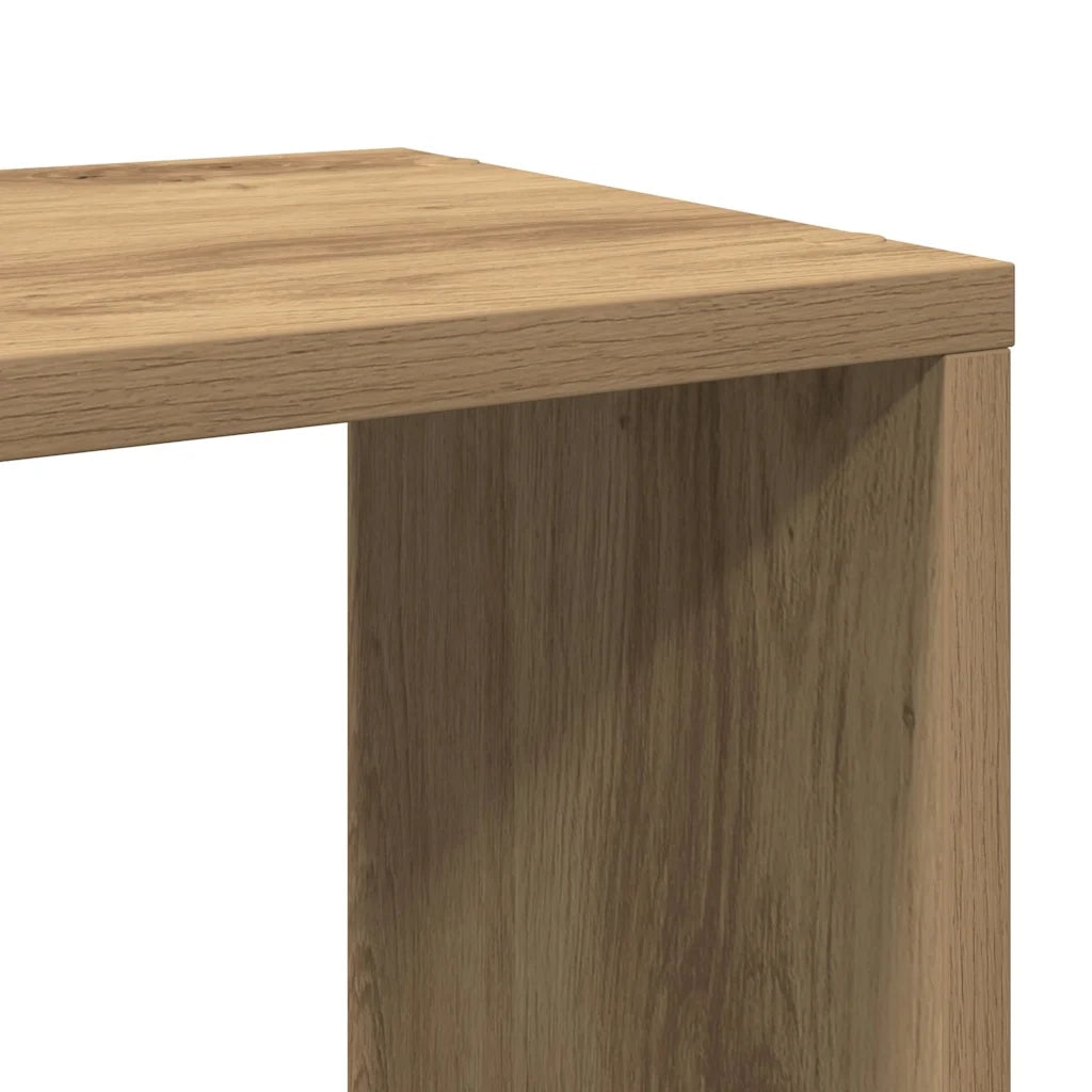 Libreria Rovere Artigianale 60x24x63 cm Legno Multistrato 856729