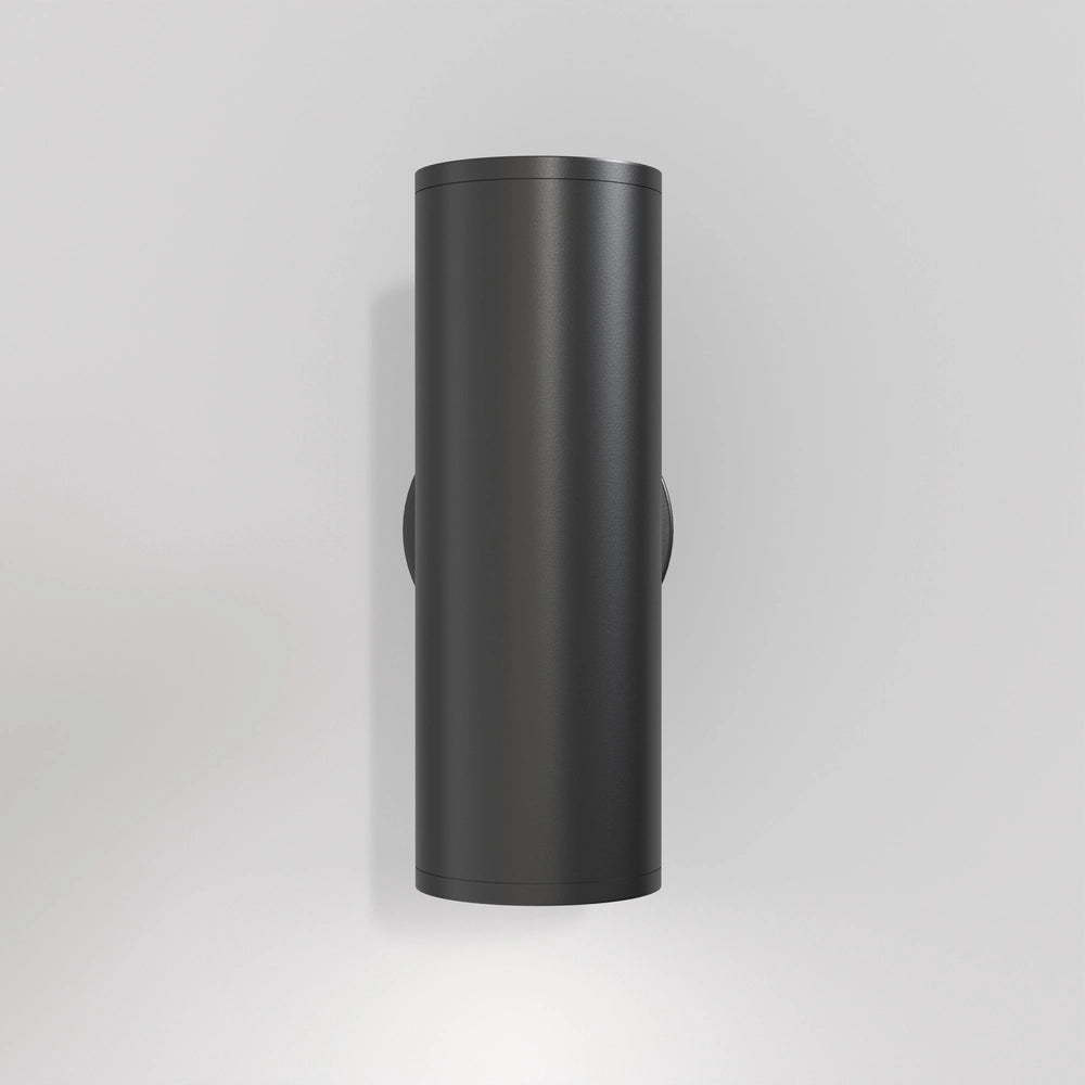 Applique tubo nero 15 cm 2xGU10 10W Maytoni FOCUS S