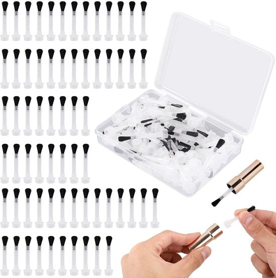 Set di 66 Spazzole di Rimpiazzo per Smalto