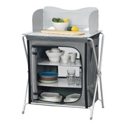 Credenza Mobile da Campeggio Tullinge Pieghevole con Borsa di Trasporto (AxLxP) 110x70x52 cm [en.casa]