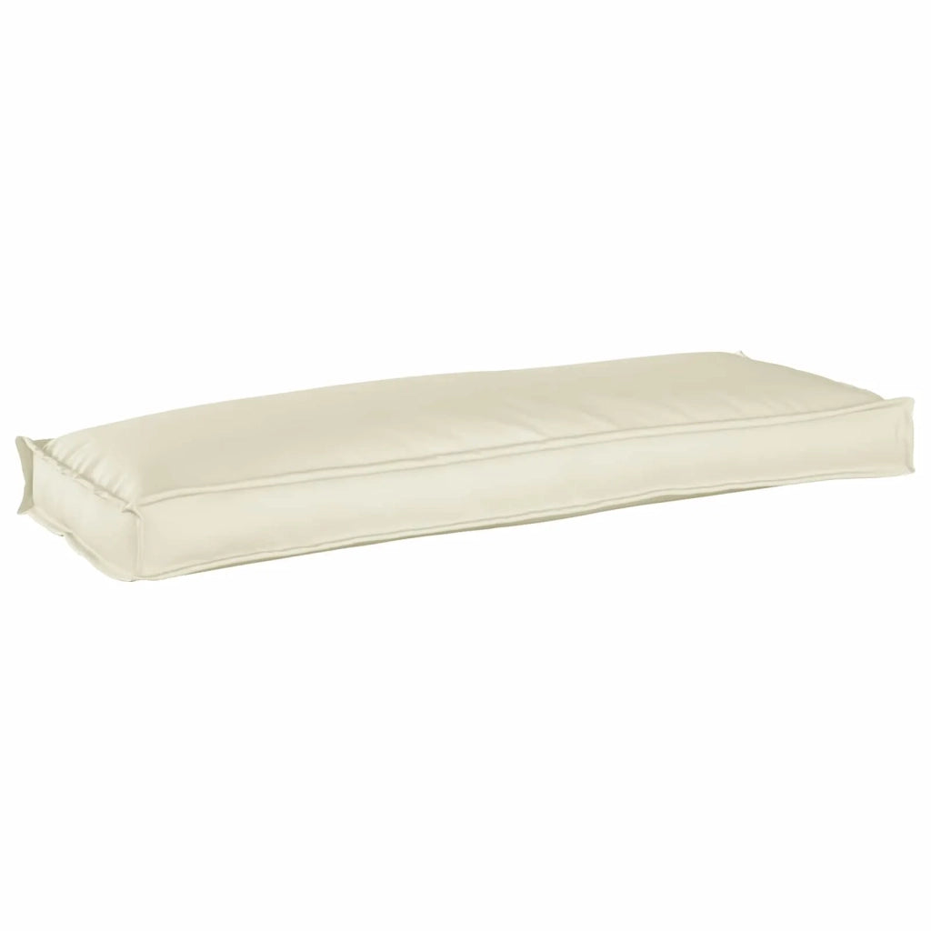 Cuscino Crema 110 x 40 x 8 cm Tessuto Oxford 42001630