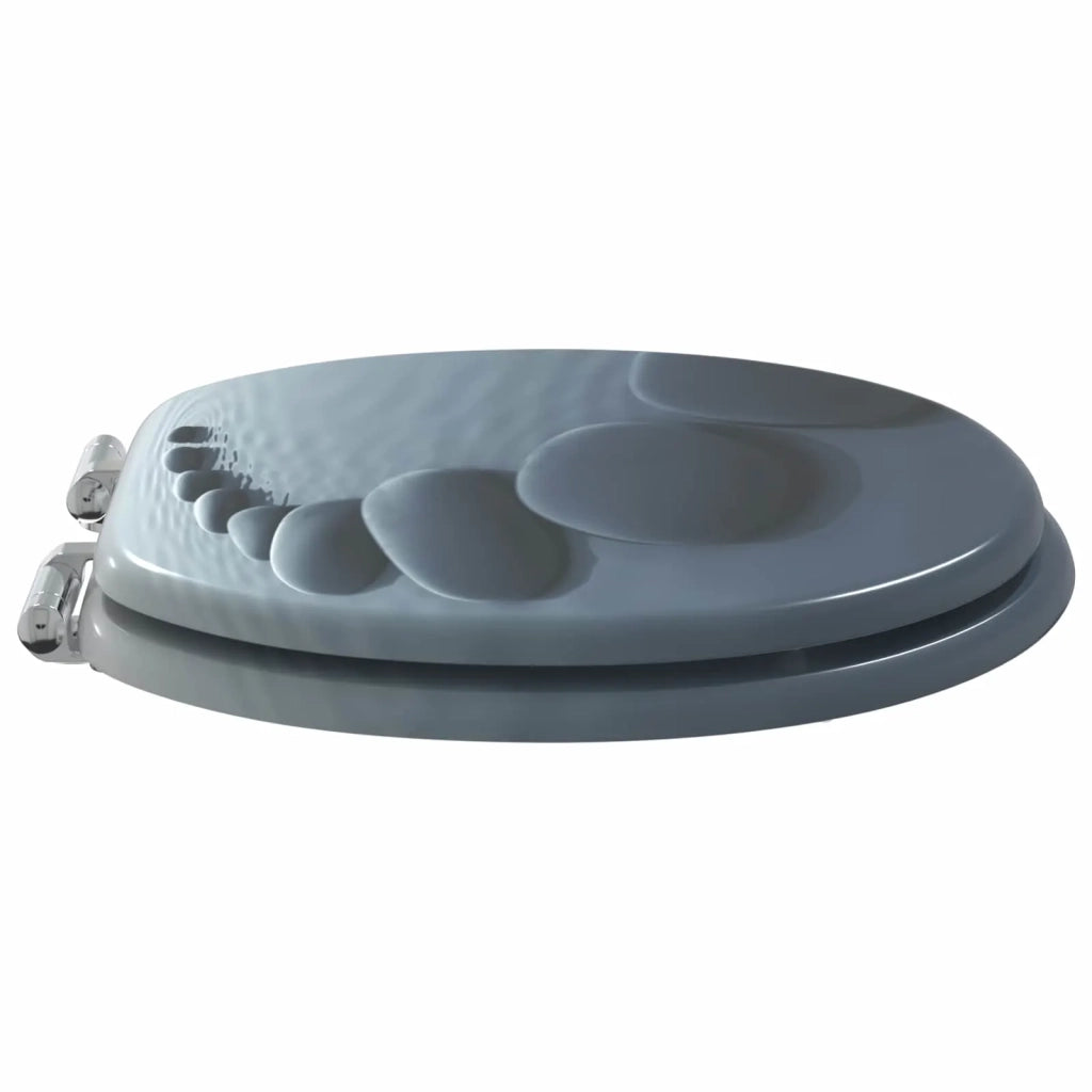 Sedile per toilette con chiusura morbida 2 pz Grigio CFW3449533