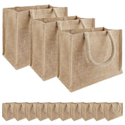 Borse in juta 50 pcs Naturale 26 x 22 x 14 cm 100% Juta Tossa 42012274
