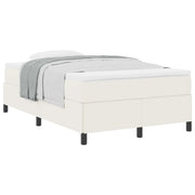 Letto matrimoniale | Letto per adulti | Letto a molle Crema 120 x 190 cm Tessuto in Cords
