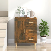 Credenza Rovere Fumo 69,5x34x90 cm in Legno Multistrato 817369