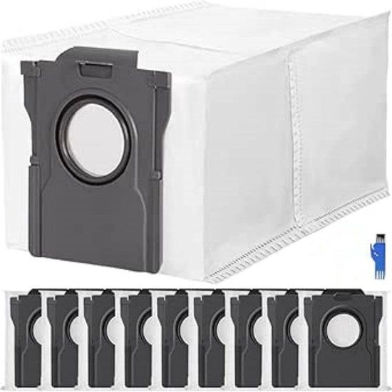 Adatto per Dreame X40 PRO Set di sacchetti filtro sostitutivi per aspirapolvere robot - 11 pezzi