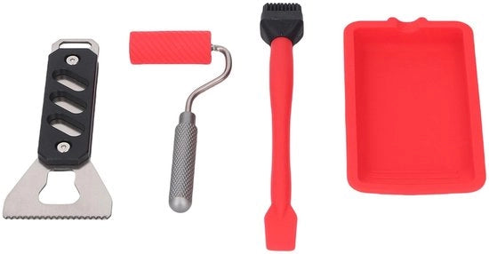Set di applicazione della colla per legno con precisione - Applicazione integrata - Costruzione in lega di alluminio/silicone - Sistema di applicazione robusto - Progettazione user-friendly - Utilizzo multifunzionale - Applicatore di colla