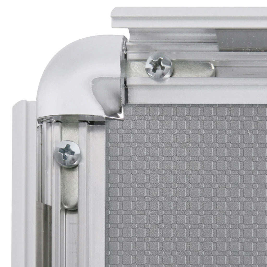 Porta Comunicazioni con cornice 50 x 70 linea Q System NERO - Monofacciale
