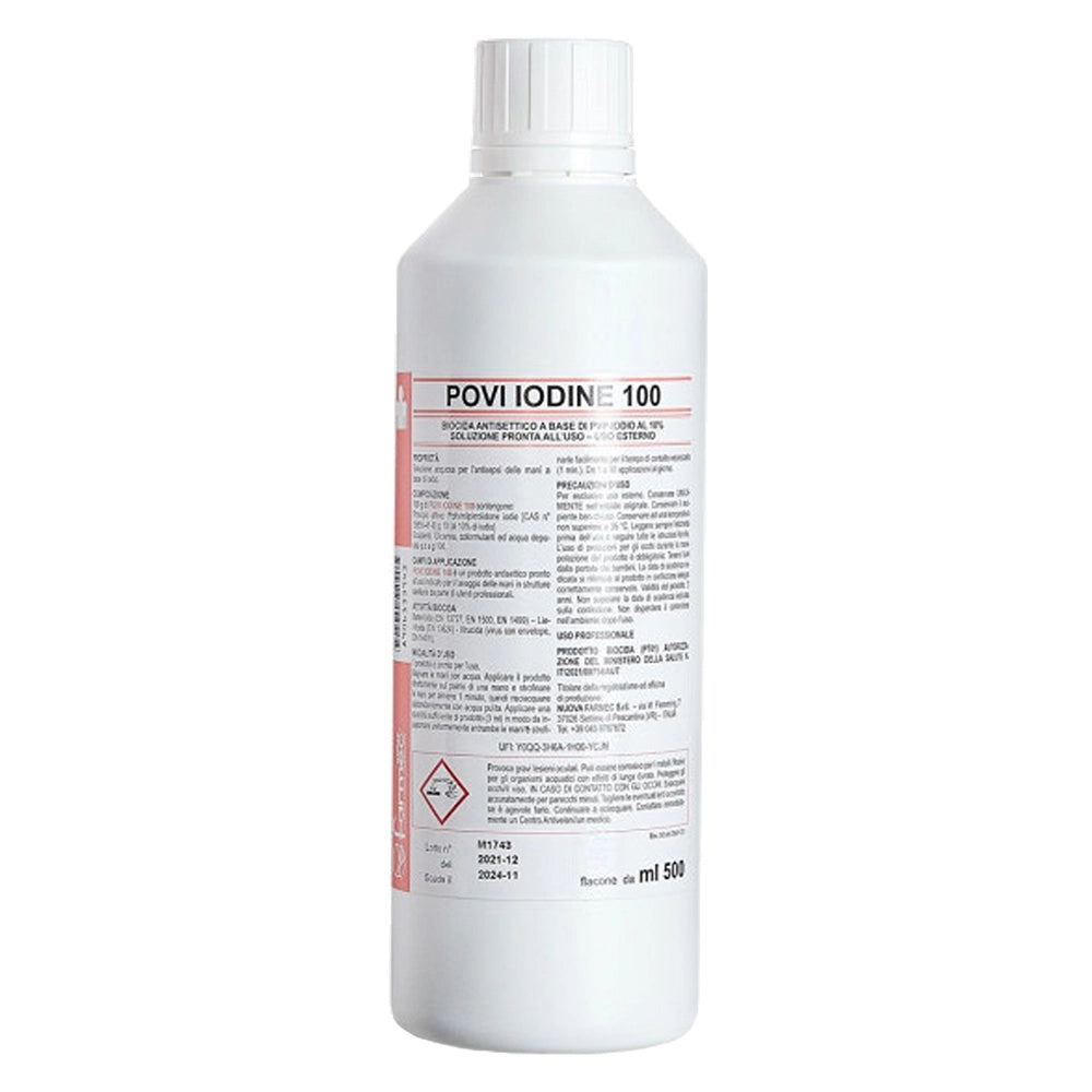 SOLUZIONE ACQUOSA 'POVI IODINE' ml. 500 - per allegato 1- 20 pezzi  - BricoGo