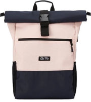 Borsa da donna | Progettata con stile | per università, viaggi, tempo libero e lavoro | con tasca per laptop e sacchetto antidief | Rosso & Blu