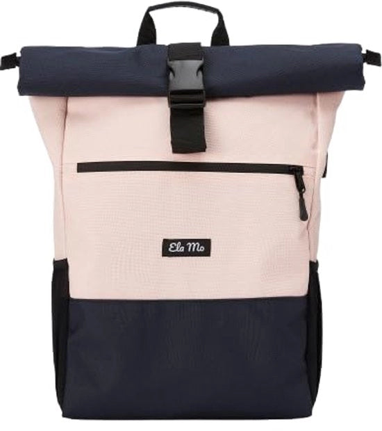 Borsa da donna | Progettata con stile | per università, viaggi, tempo libero e lavoro | con tasca per laptop e sacchetto antidief | Rosso & Blu