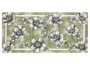 Tappeto Passatoia Cucina Corsia Retro Antiscivolo Disegno Emily By Suardi - 55x140 - Verde