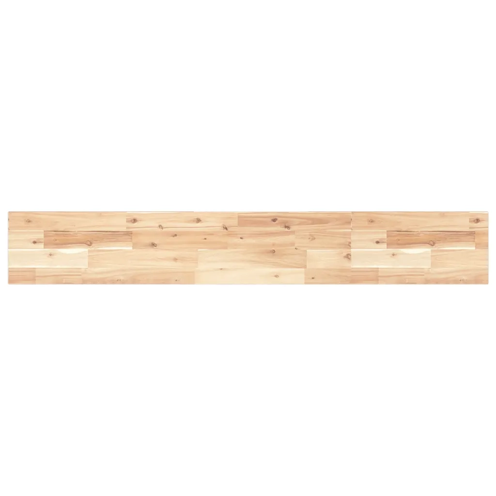 Piano per Tavolo 120x20x2 cm Rettangolare Legno Massello Acacia 4008734