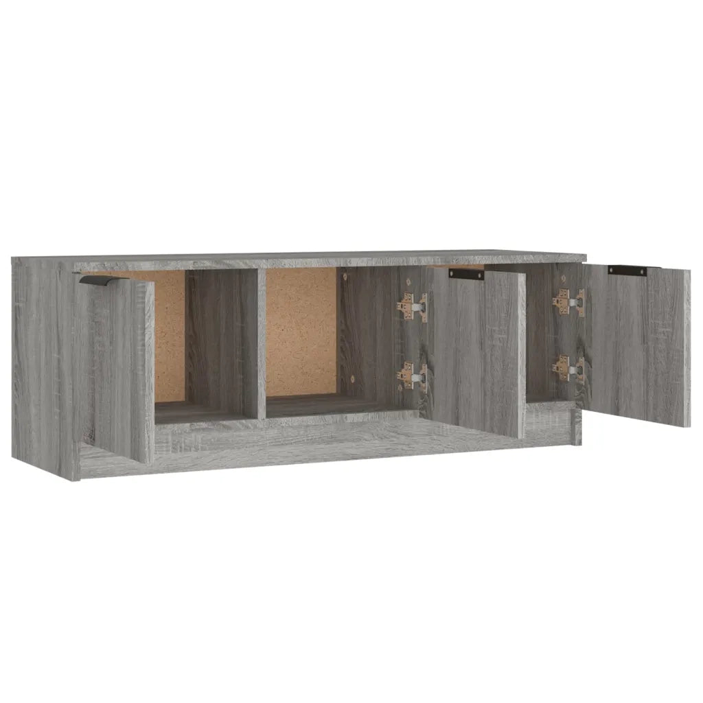 Mobile TV Grigio Sonoma 102x35x36,5 cm in Legno Multistrato cod mxl 21126