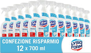LYSOFORM SPRAY AZIONE BAGNO SET 12 PZ X 700 ML DISINFETTANTE ANTICALCARE