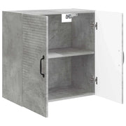 Armadietto a Muro | Mobiletto a muro Grigio Cemento 59 x 31 x 60 cm