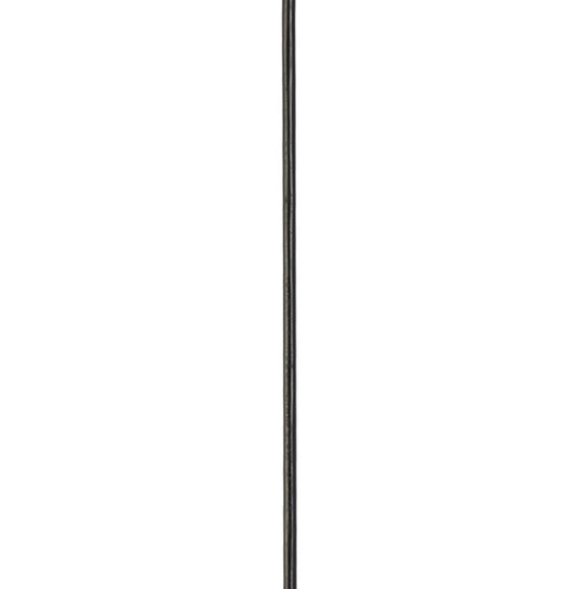 Sospensione Industrial-Nordico Squiggle Acciaio Nero 1 Luce E27