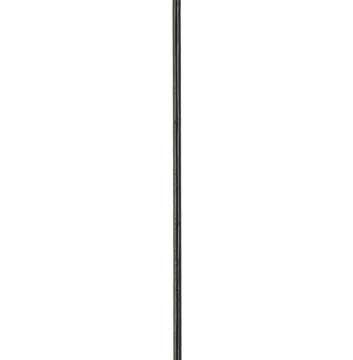 Sospensione Industrial-Nordico Squiggle Acciaio Nero 1 Luce E27