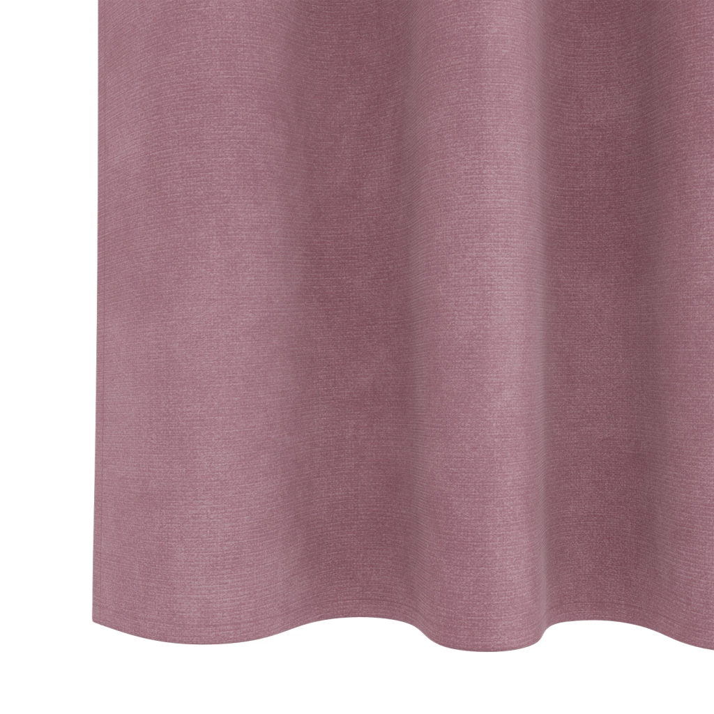 Tende Blackout  con nastri a nastro 2 pz in velluto rosa scuro