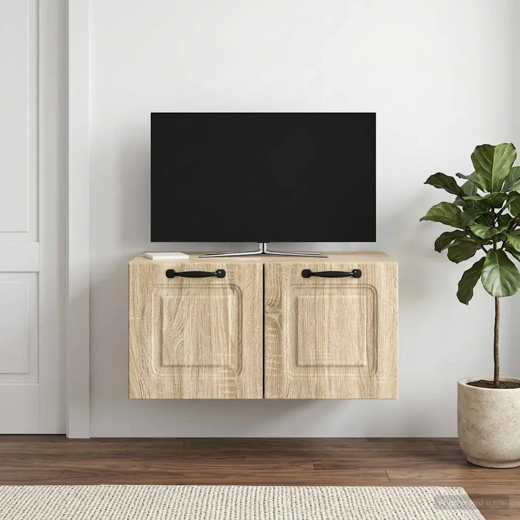 Mobile Porta TV da Muro Rovere Sonoma 59,5 x 41 x 30 cm 899357